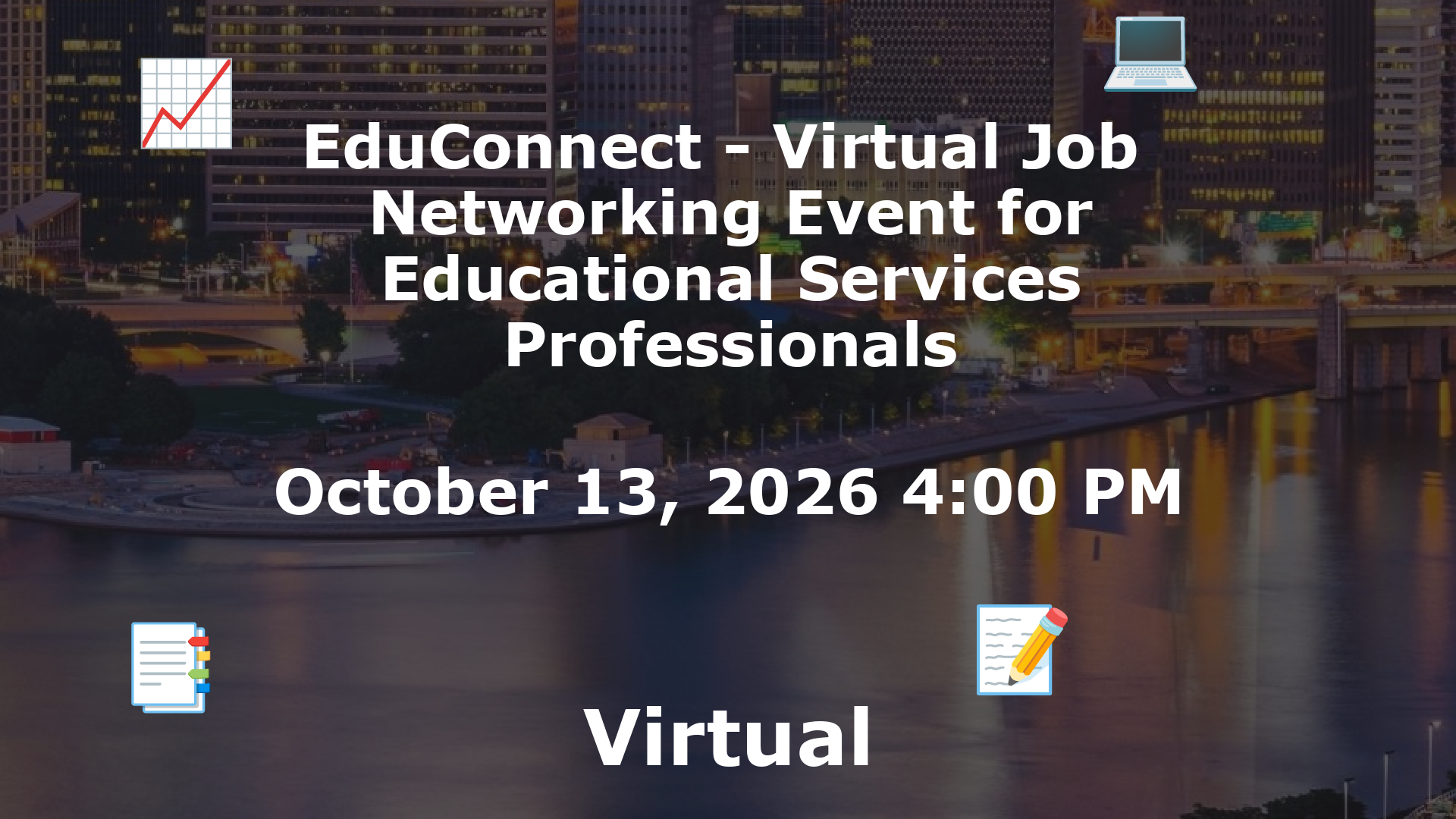 EduConnect - Virtual Job  Networking Event for Educational Services Professionals event image